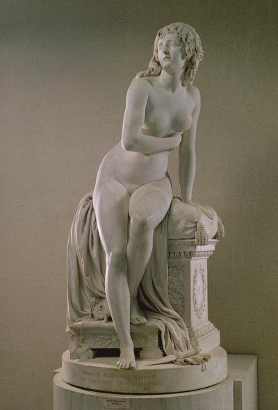 Die verlassene Psyche, 1790 von Augustin Pajou